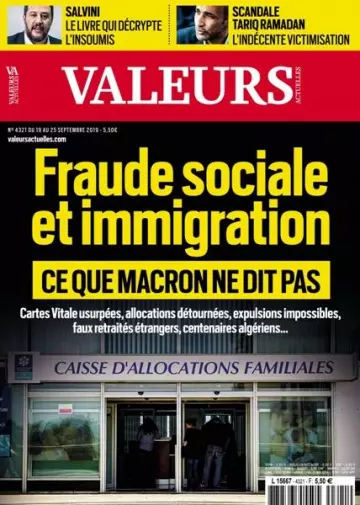 Valeurs Actuelles - 19 Septembre 2019