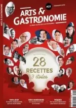 Arts & Gastronomie - Mars-Mai 2018