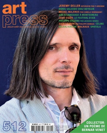 Art Press N°512 – Juillet-Août 2023