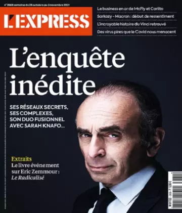 L’Express N°3669 Du 28 Octobre 2021