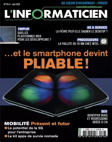 L’Informaticien N°176 – Avril 2019