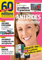 60 Millions De Consommateurs N°542 – Novembre 2018