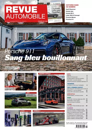 Revue Automobile – 7 novembre 2019