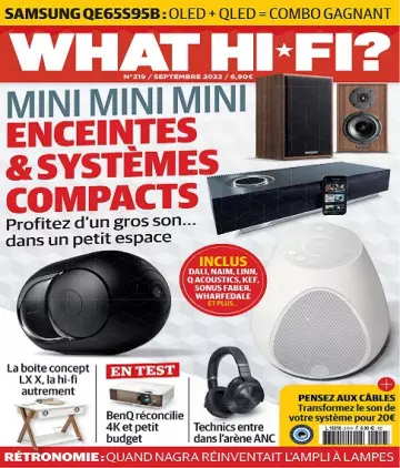 What Hi-Fi N°219 – Septembre 2022